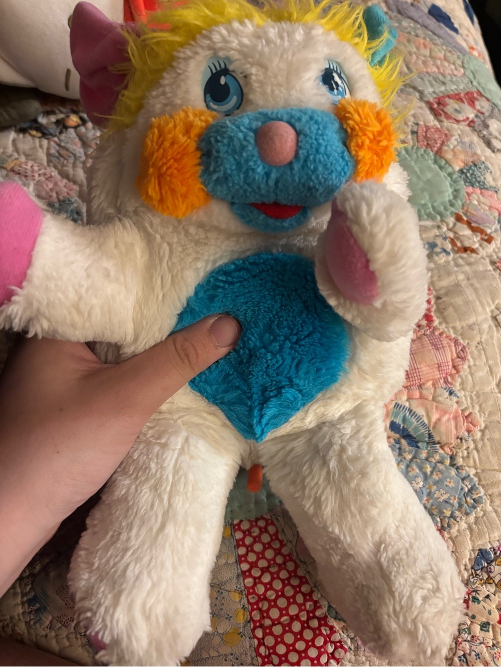 vintage 1985 Mattel Popples Puffball plush